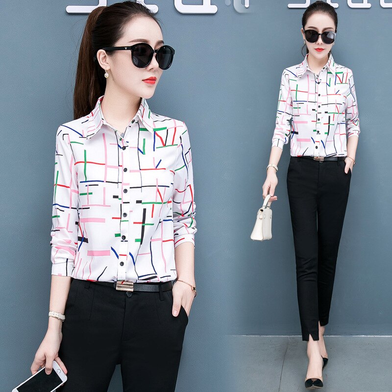 chiffon shirt top women Hotzzy