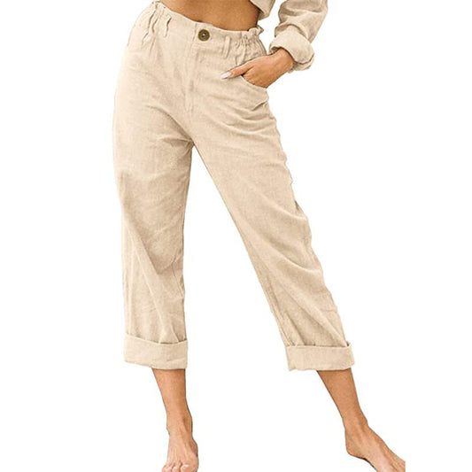 Waist Pants Loose Casual Trousers Hotzzy
