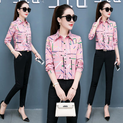 chiffon shirt top women Hotzzy