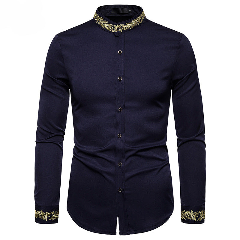Chemise Homme Camisa Masculina Hotzzy