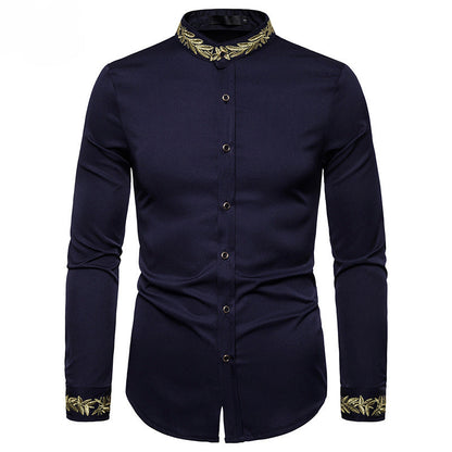 Chemise Homme Camisa Masculina Hotzzy