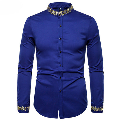Chemise Homme Camisa Masculina Hotzzy