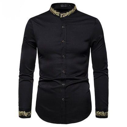 Chemise Homme Camisa Masculina Hotzzy