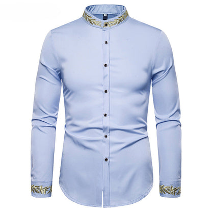 Chemise Homme Camisa Masculina Hotzzy