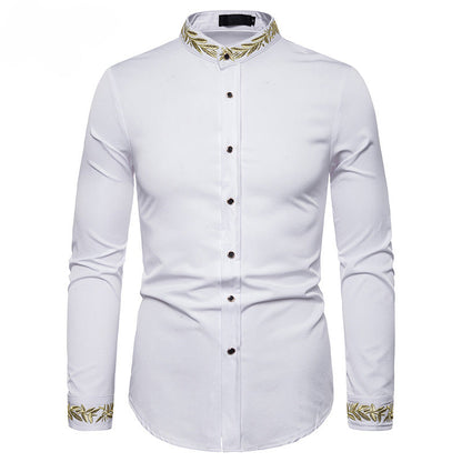 Chemise Homme Camisa Masculina Hotzzy