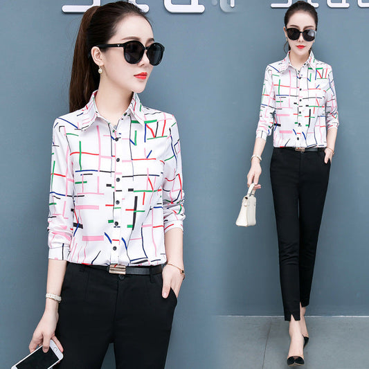 chiffon shirt top women Hotzzy